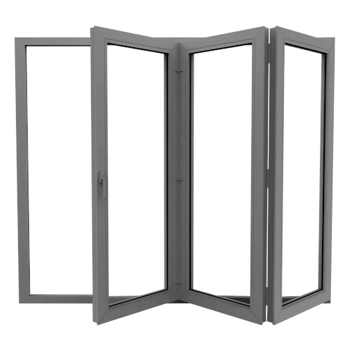 aluminium harmonicadeuren