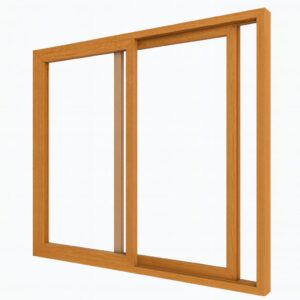 2 Delige hefschuifpui | hout 1 2 Delige hefschuifpui | hout