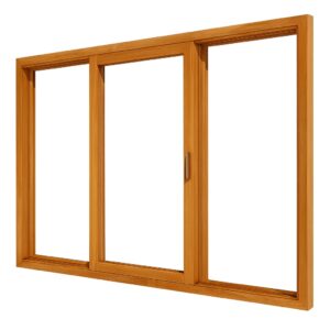 3-Delige Houten Hefschuifpui 1 3-Delige Houten Hefschuifpui