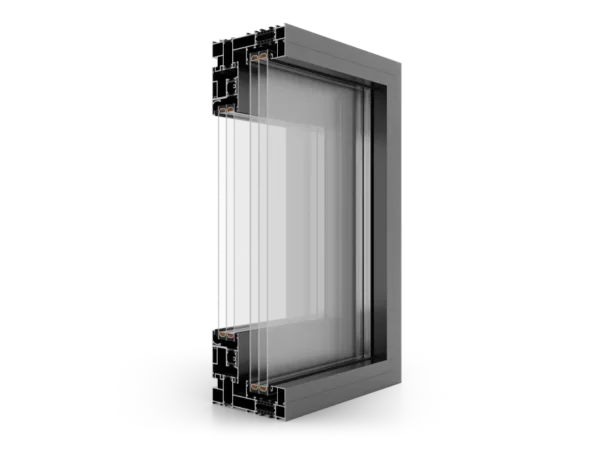 2-Delige schuifpui | aluminium 6 2-delige schuifpui aluminium