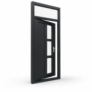 Voordeur met bovenlicht | Aluminium 4 Voordeur met bovenlicht | Aluminium