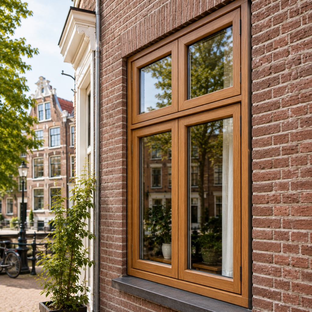 Kunststof kozijnen in houtlook: voordelen en nadelen