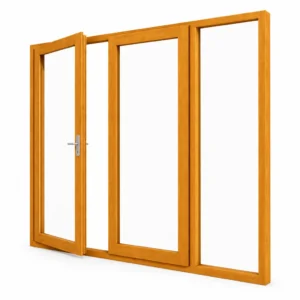 Tuindeuren met zijlicht rechts  | Houten